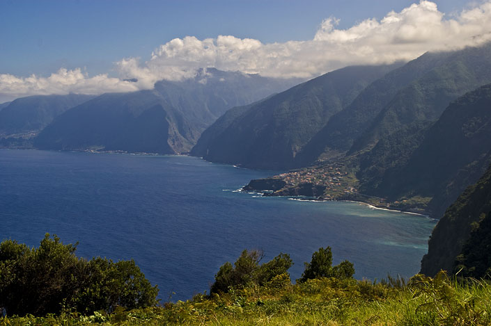 De noordkust van Madeira