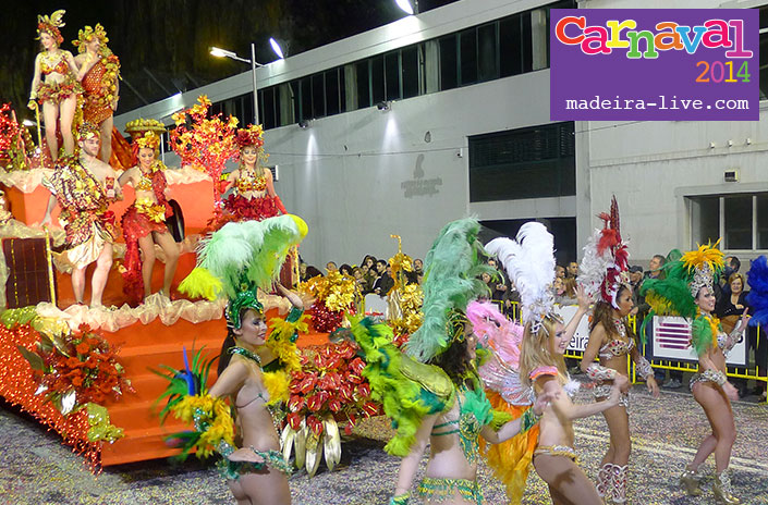 Karnevallet på Øen Madeira 2014