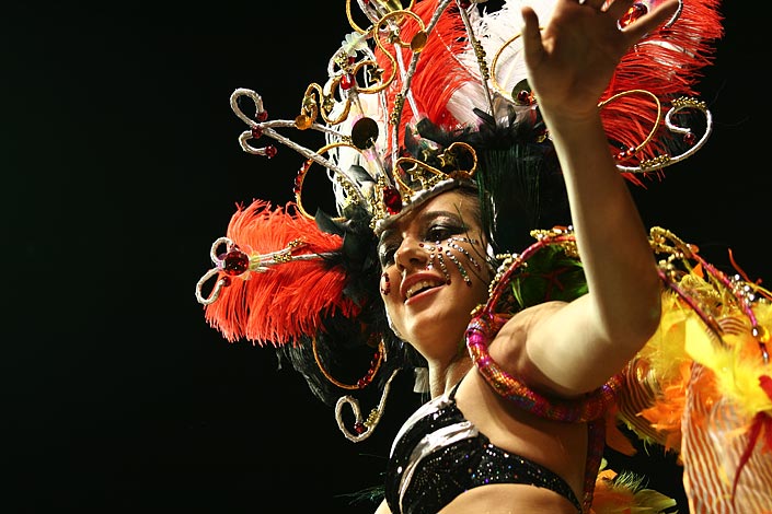 Eiland Madeira Carnaval