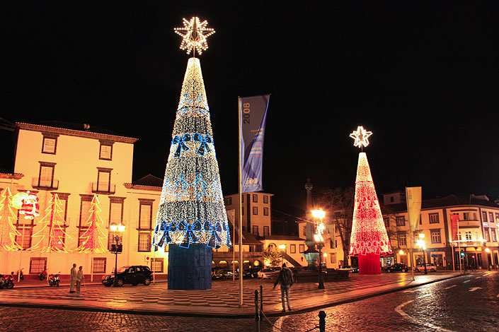 Jule lys Funchal