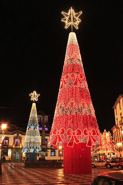 Les illuminations de Noël à Funchal, Madère